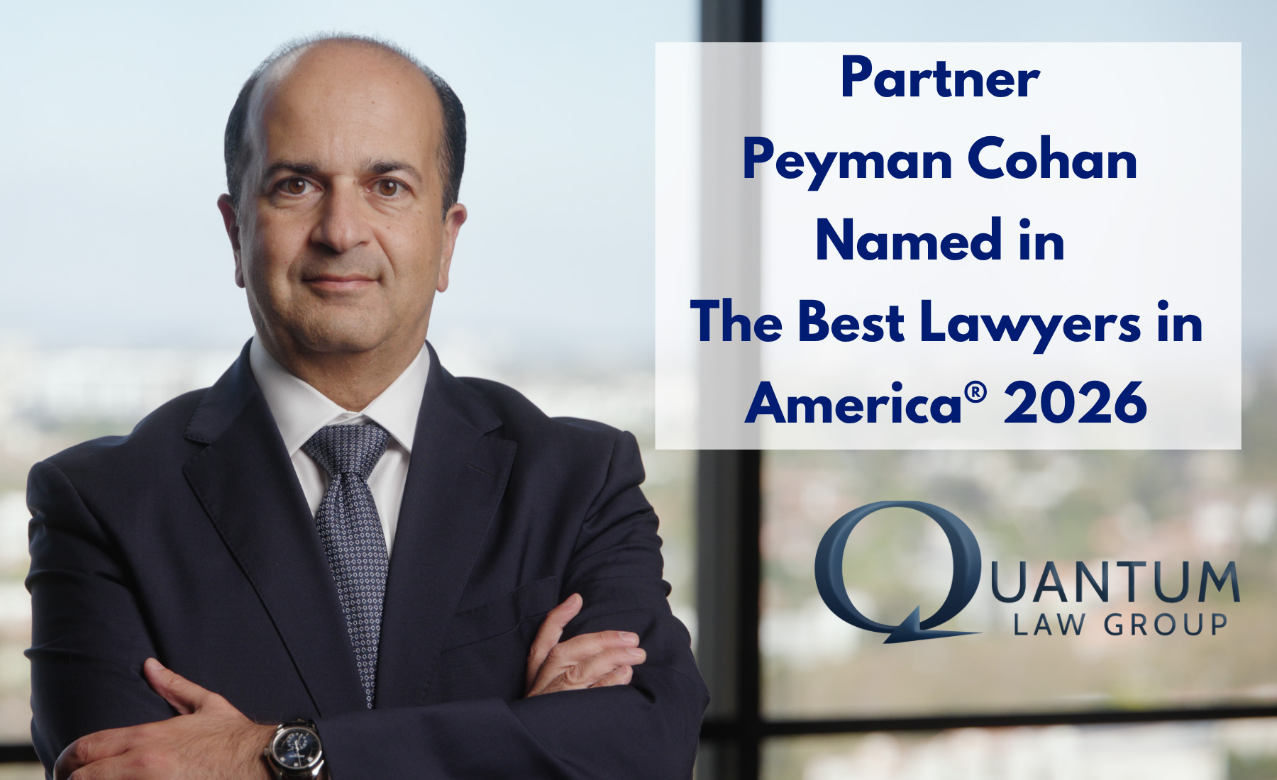 Peyman selected for Best Lawyers 2026